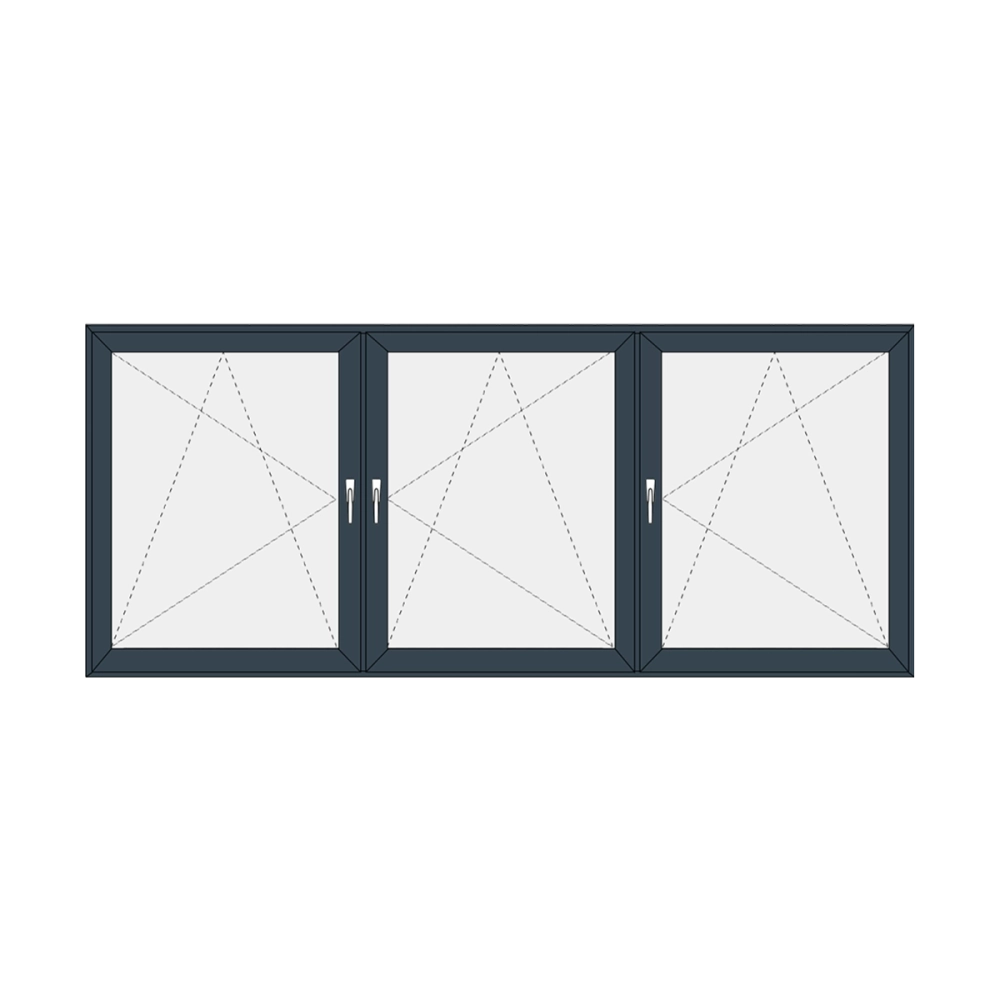 Tilt & turn window – 3 panes