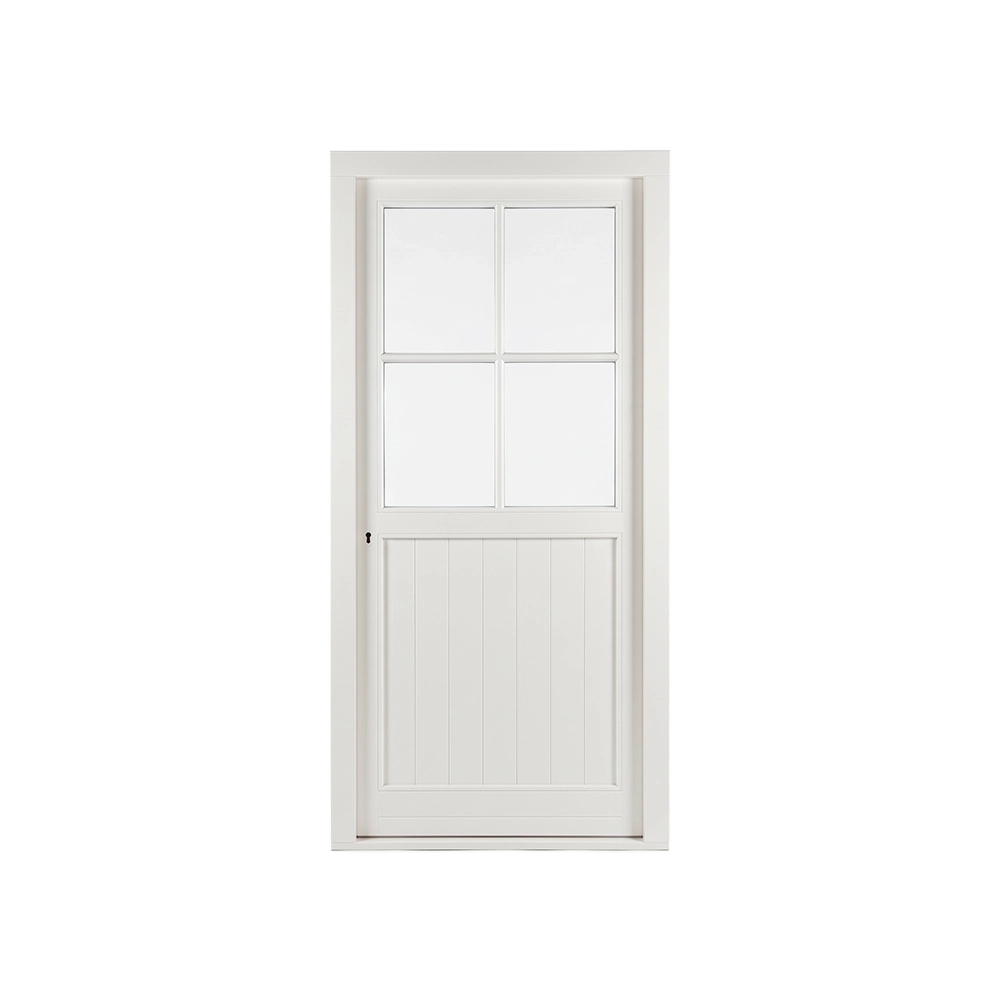 Achterdeur - 1000x2200 - 4 vlaks - verticaal paneel - links