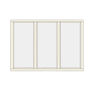 Fixed window - 3 pane horizontal